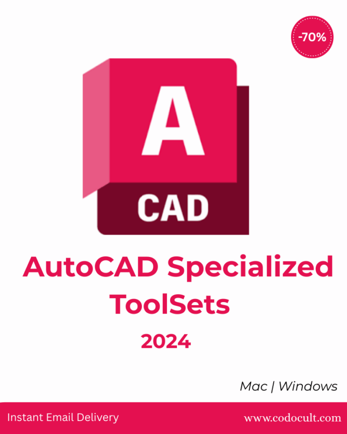 AutoCAD Specialized Toolsets 2024